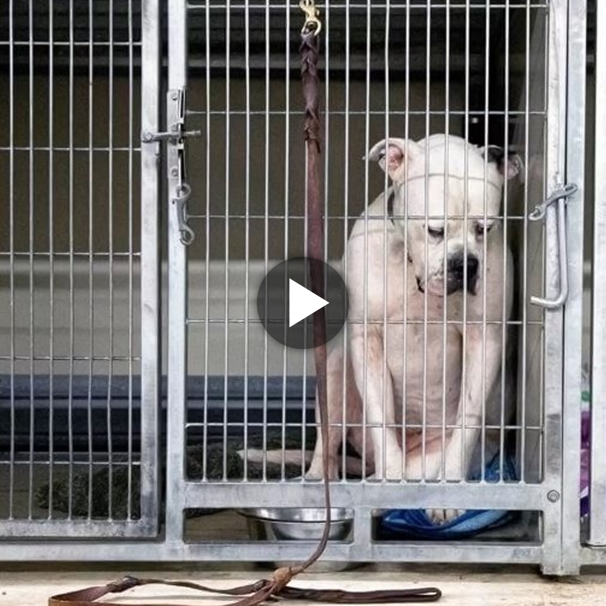 Heartbreaking Moments: The Expressions of a Shelter Dog Left Heartbroken When No One Chooses to Adopt Him.