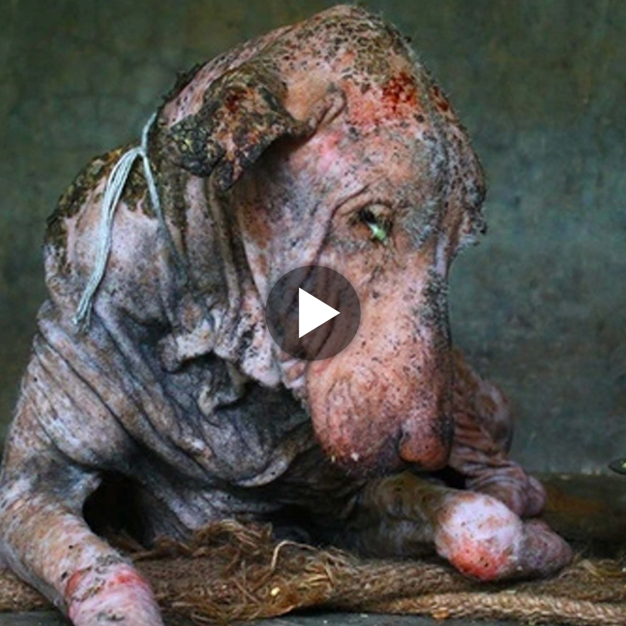 Incredible! A dog near death regains life and makes an amazing comeback in India (VIDEO).